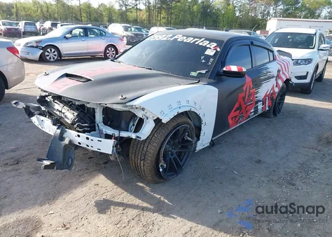 2023 Dodge Charger Scat Pack Widebody из США, поврежденный, VIN 2C3CDXGJ3PH628752